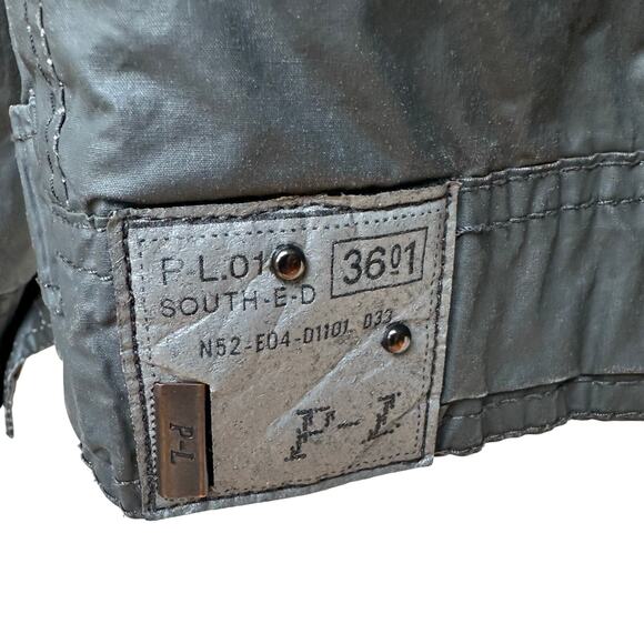 P-LOUNGE Black Military-Style Jacket - Size XXXL - Picture 2 of 9